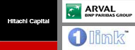 hitatchi Capital, 1Link, Arval
