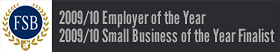 FSB 2009/2010Employer of the year/Small business of the year finalist